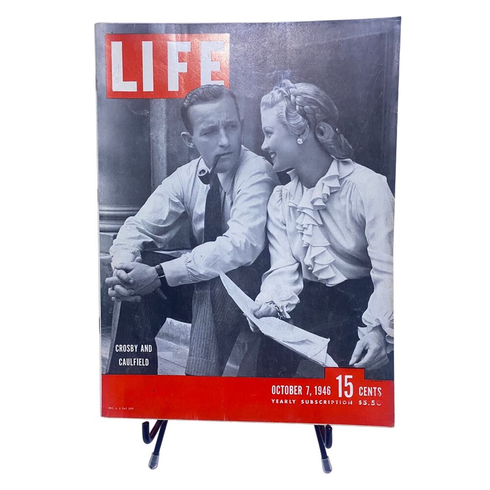 LIFE Magazine October 7 1946 All The Signs of a Coming Depression